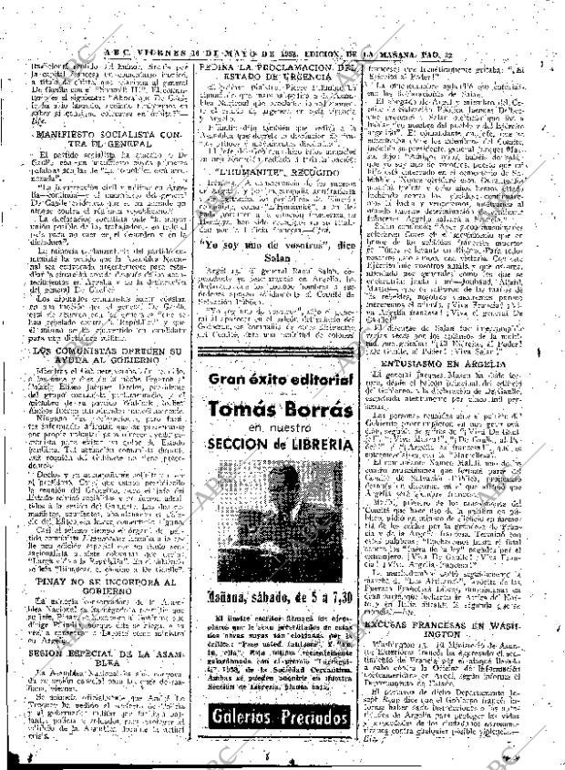 ABC MADRID 16-05-1958 página 32