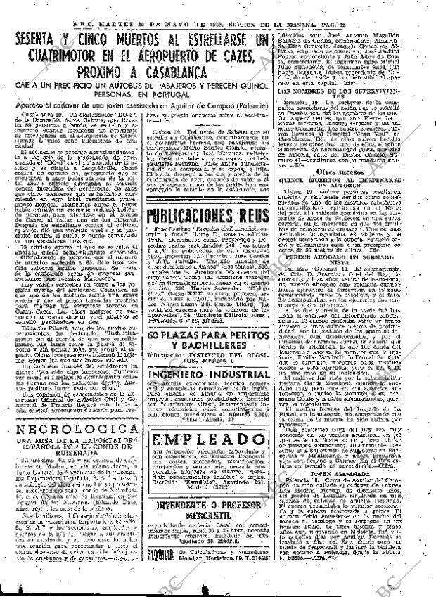 ABC MADRID 20-05-1958 página 42