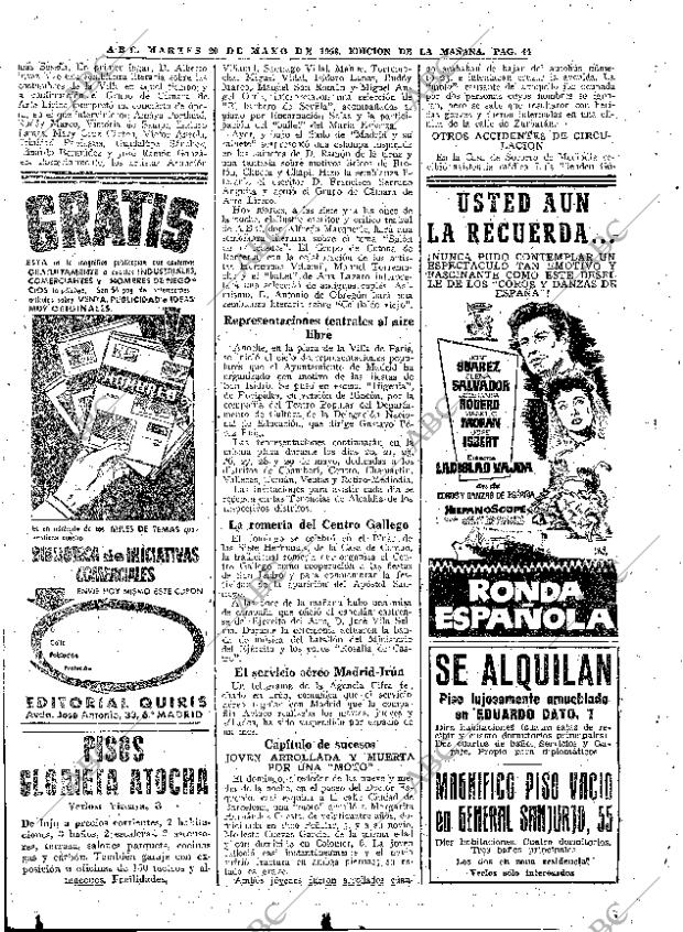 ABC MADRID 20-05-1958 página 44