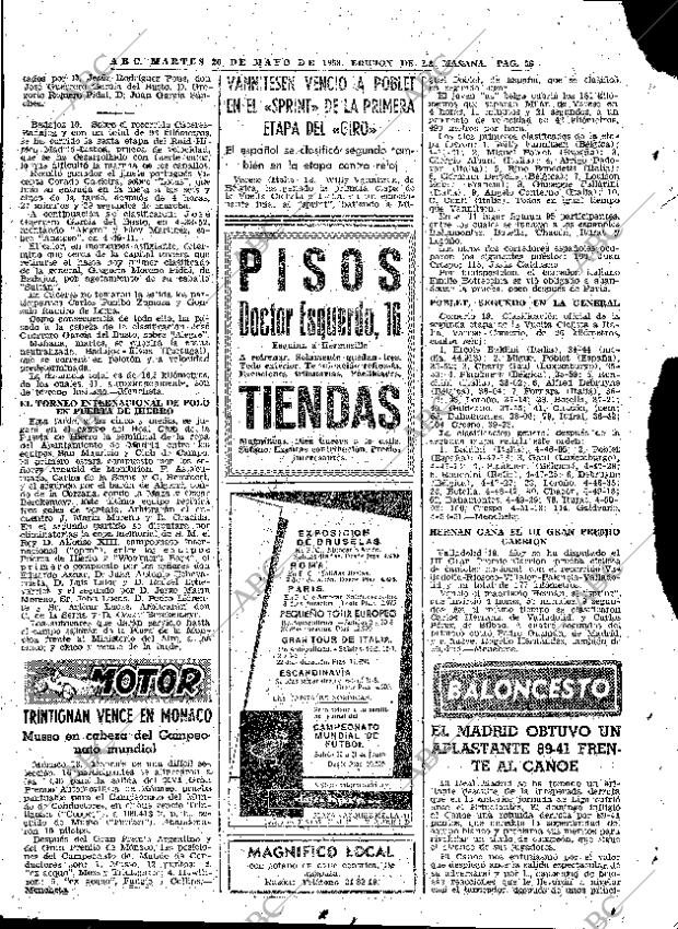 ABC MADRID 20-05-1958 página 56