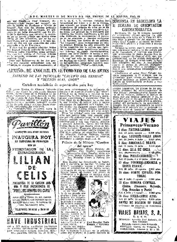 ABC MADRID 20-05-1958 página 60