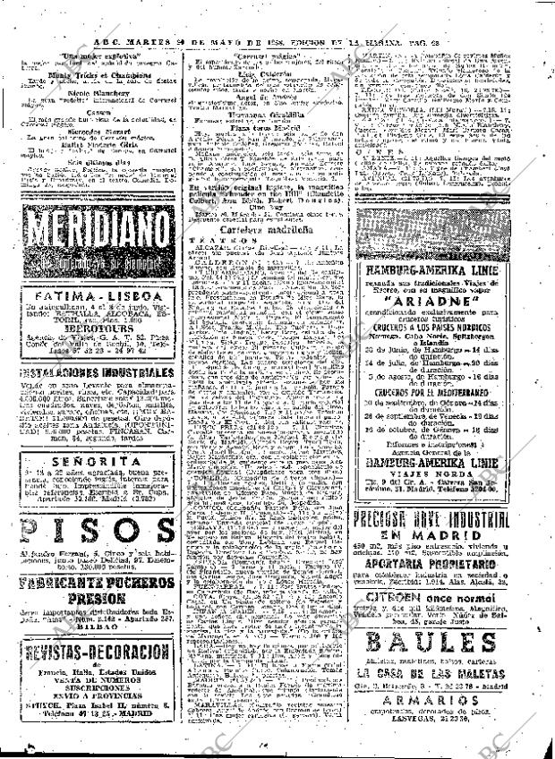 ABC MADRID 20-05-1958 página 62