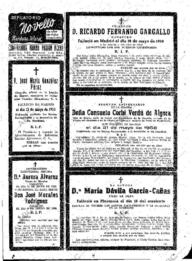 ABC MADRID 20-05-1958 página 72