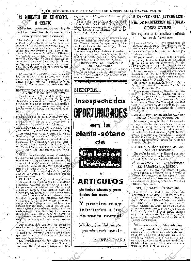 ABC MADRID 21-05-1958 página 25