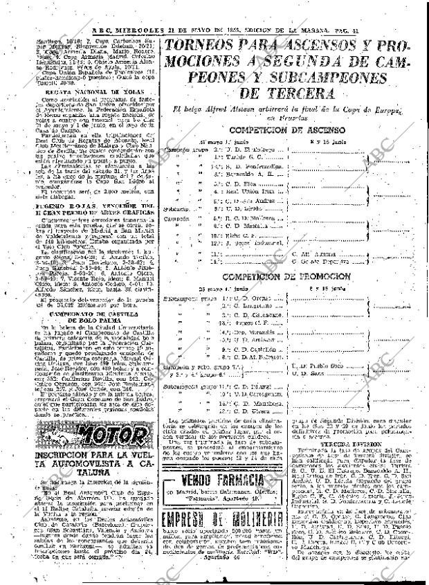 ABC MADRID 21-05-1958 página 41