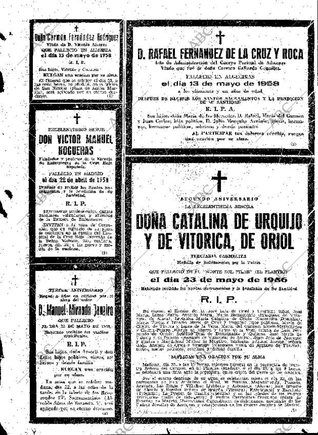 ABC MADRID 21-05-1958 página 57