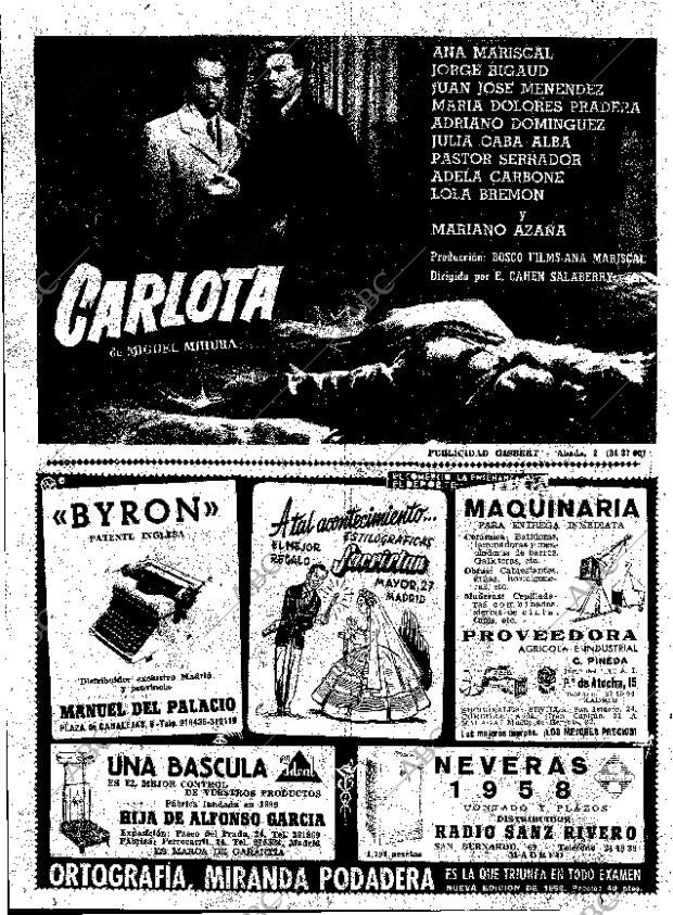 ABC MADRID 21-05-1958 página 6