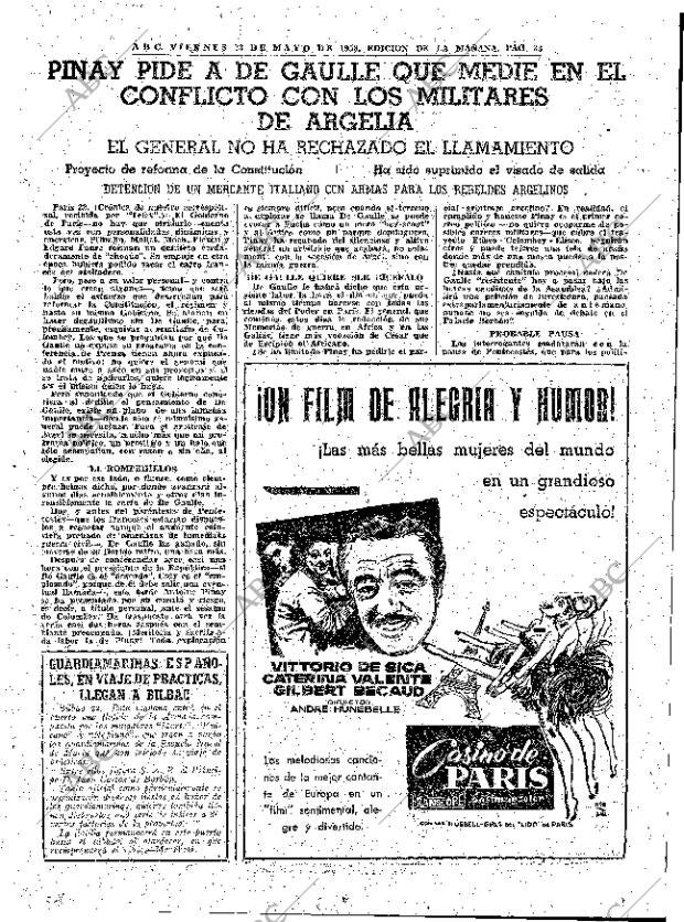 ABC MADRID 23-05-1958 página 33