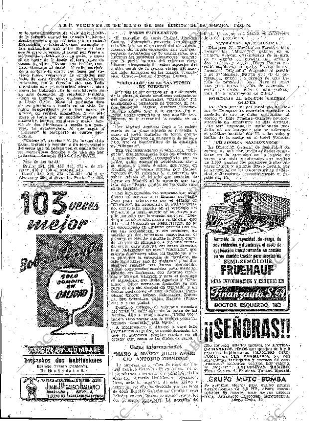 ABC MADRID 23-05-1958 página 54