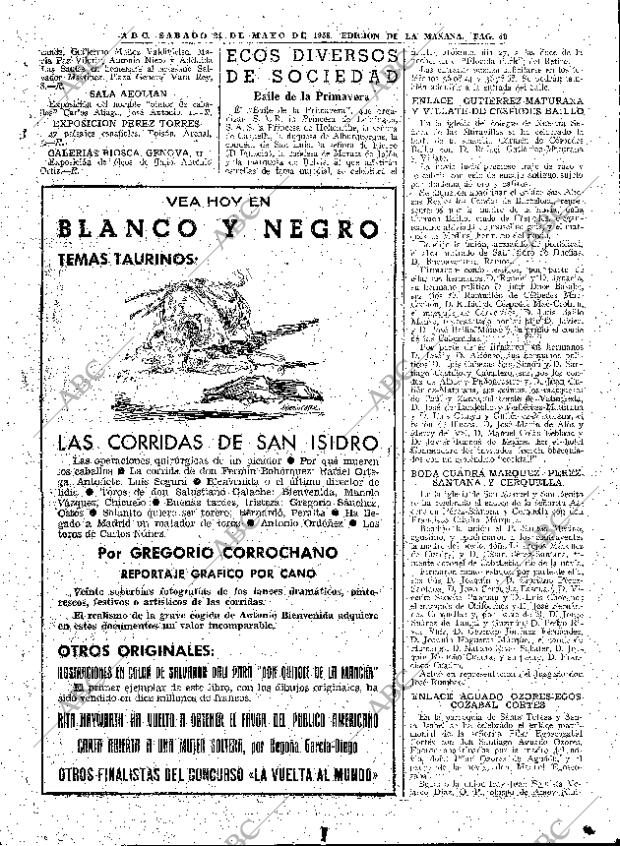 ABC MADRID 24-05-1958 página 49