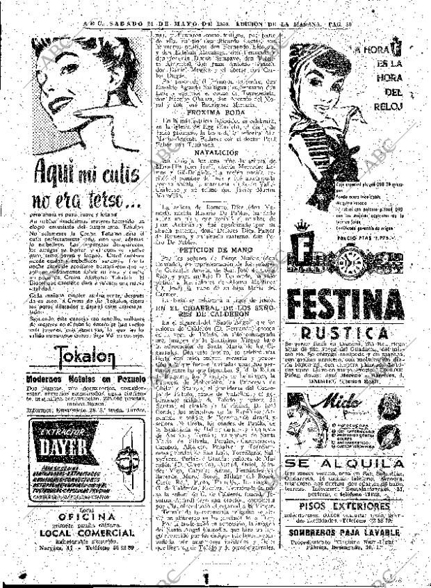 ABC MADRID 24-05-1958 página 50