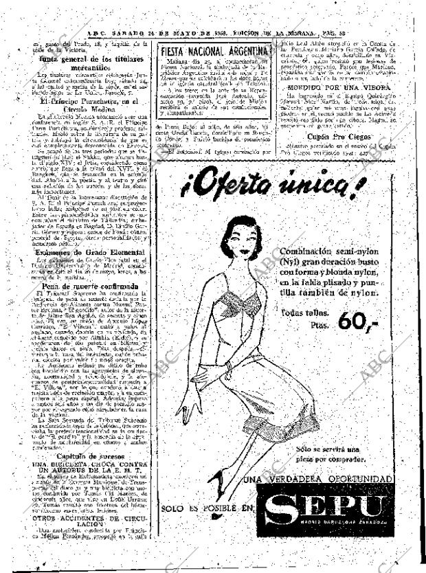 ABC MADRID 24-05-1958 página 53