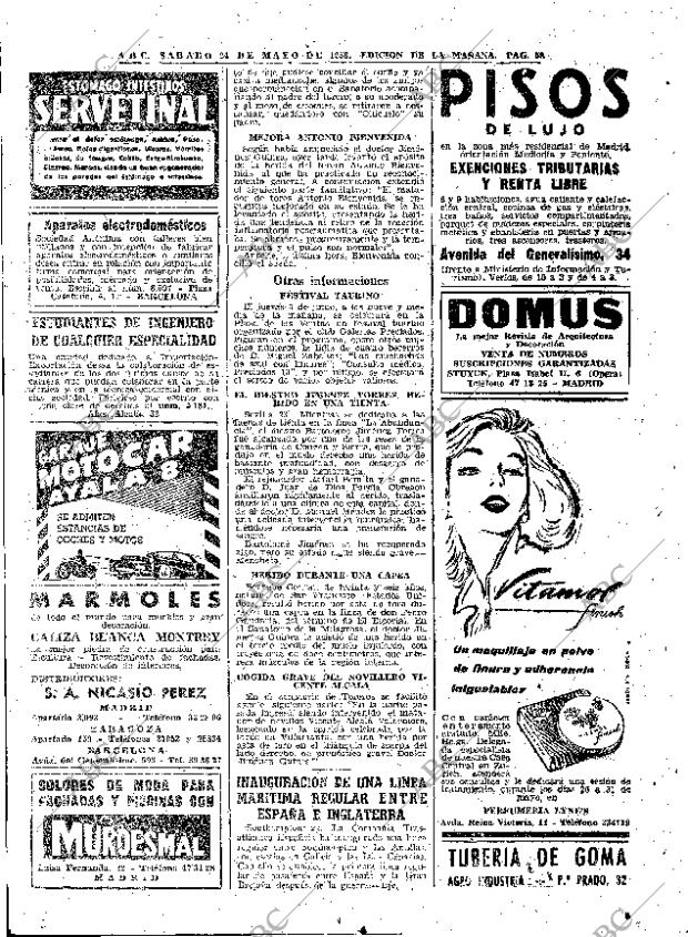 ABC MADRID 24-05-1958 página 58