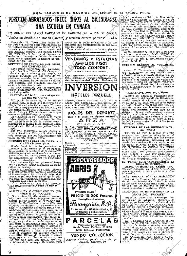 ABC MADRID 24-05-1958 página 62