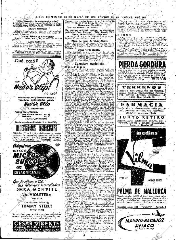 ABC MADRID 25-05-1958 página 108