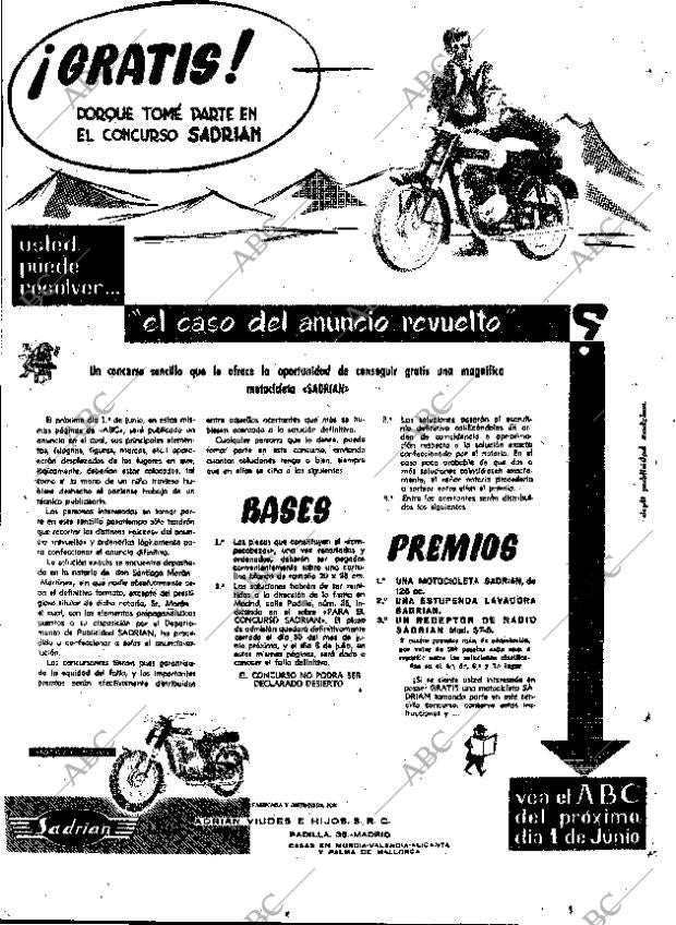 ABC MADRID 25-05-1958 página 62