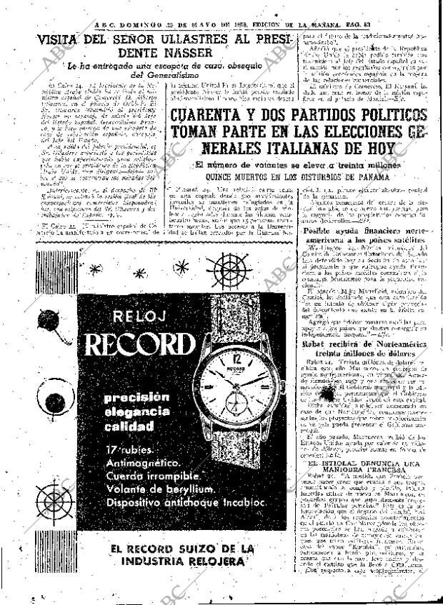 ABC MADRID 25-05-1958 página 83