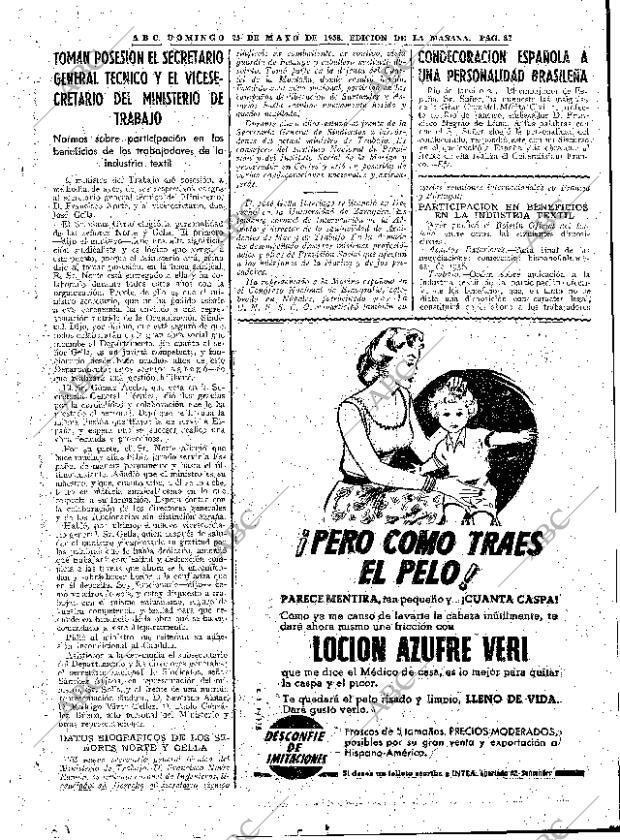 ABC MADRID 25-05-1958 página 87