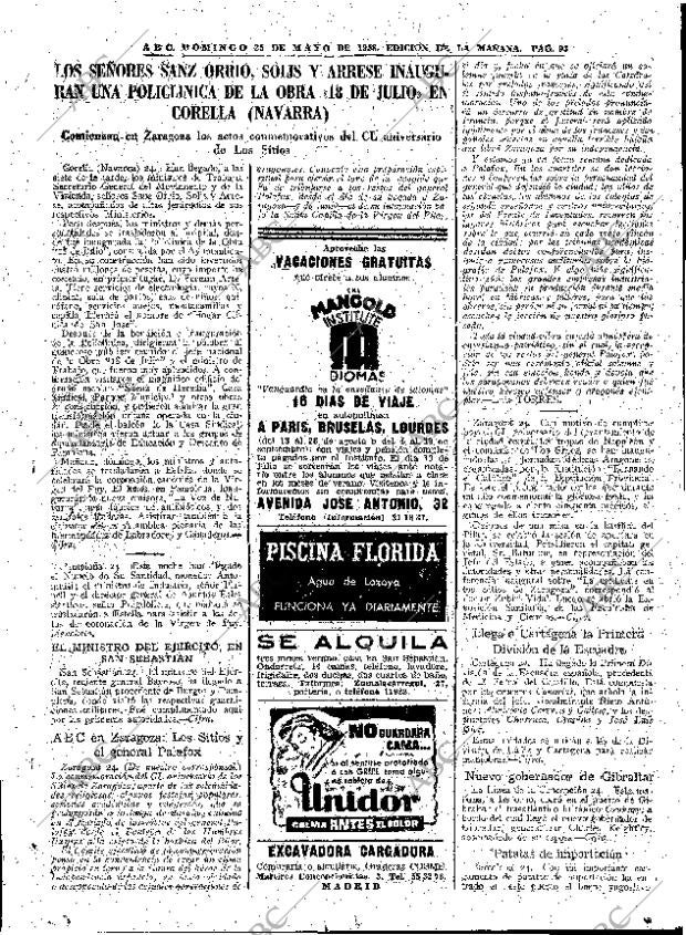 ABC MADRID 25-05-1958 página 93