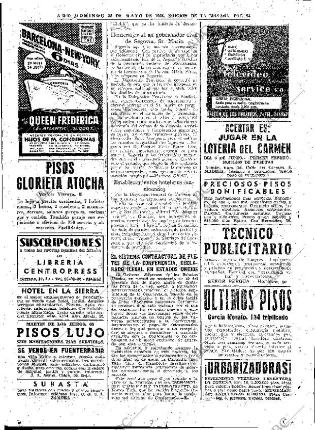 ABC MADRID 25-05-1958 página 94