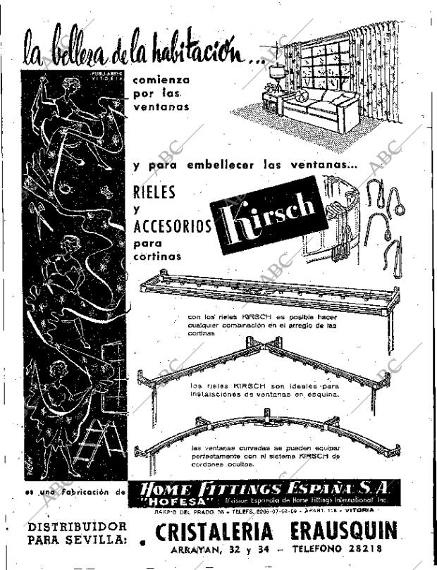 ABC SEVILLA 25-05-1958 página 40