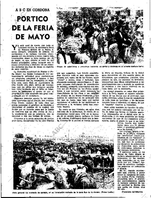 ABC SEVILLA 25-05-1958 página 43