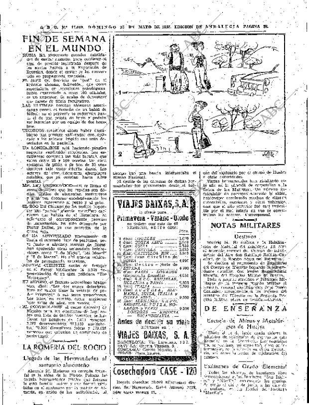 ABC SEVILLA 25-05-1958 página 58