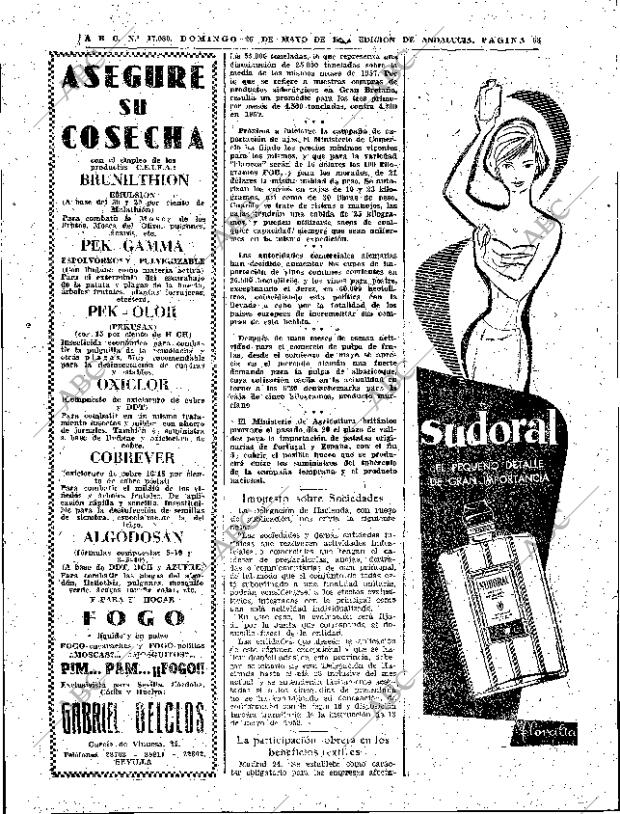 ABC SEVILLA 25-05-1958 página 68