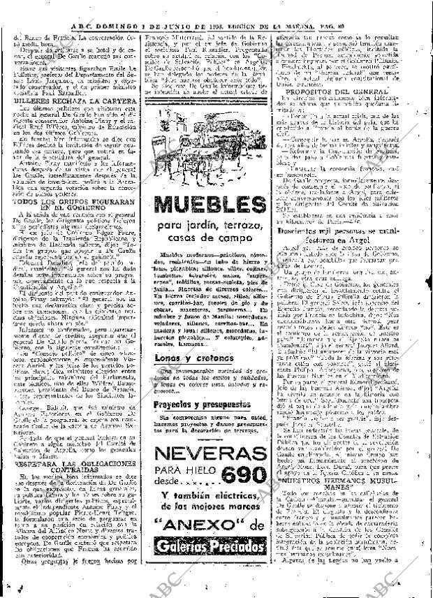 ABC MADRID 01-06-1958 página 66