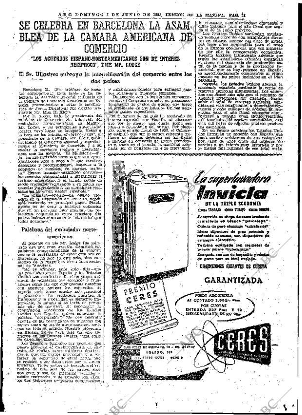 ABC MADRID 01-06-1958 página 71
