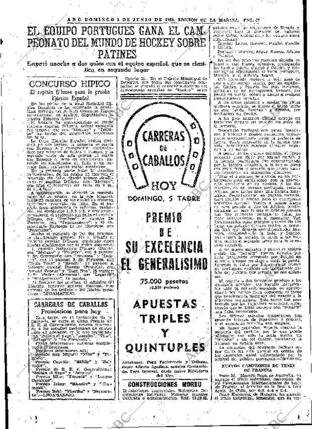 ABC MADRID 01-06-1958 página 87