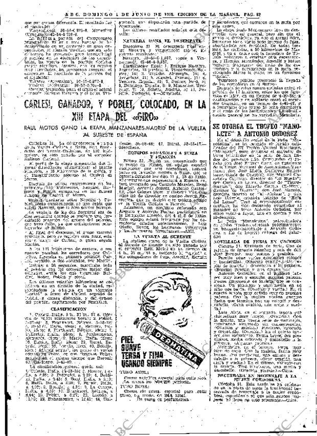 ABC MADRID 01-06-1958 página 89