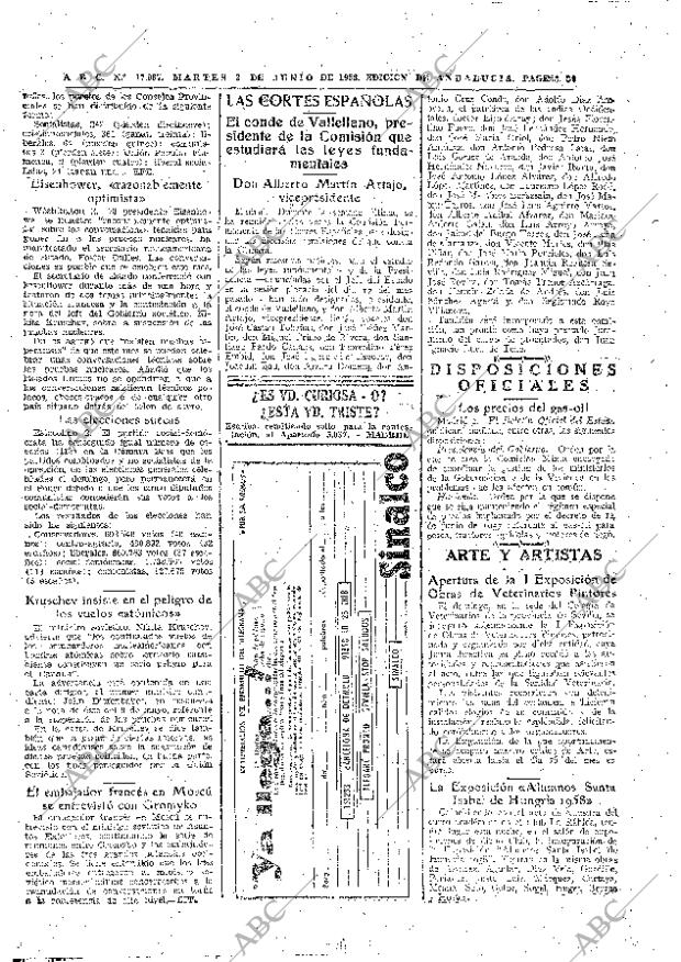 ABC SEVILLA 03-06-1958 página 24