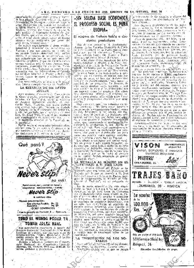 ABC MADRID 08-06-1958 página 70