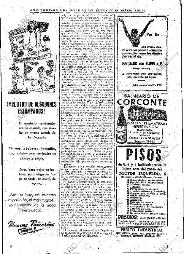 ABC MADRID 08-06-1958 página 74