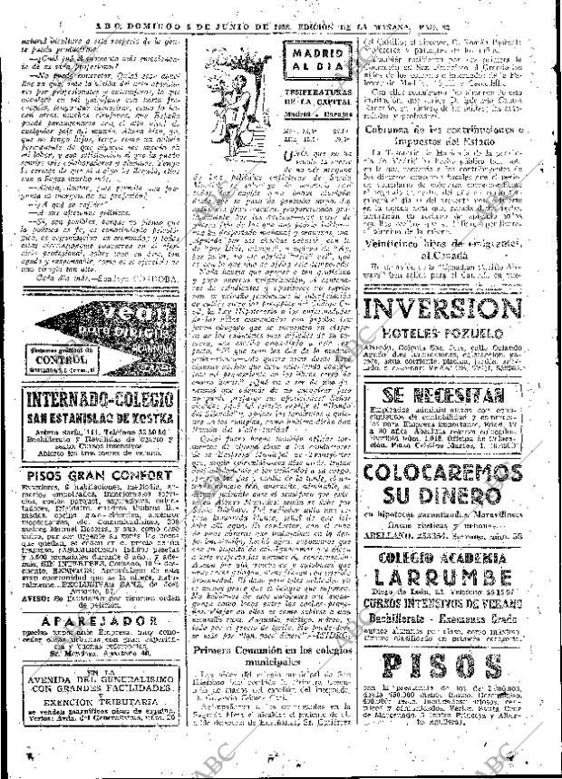 ABC MADRID 08-06-1958 página 82