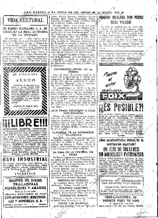 ABC MADRID 10-06-1958 página 40