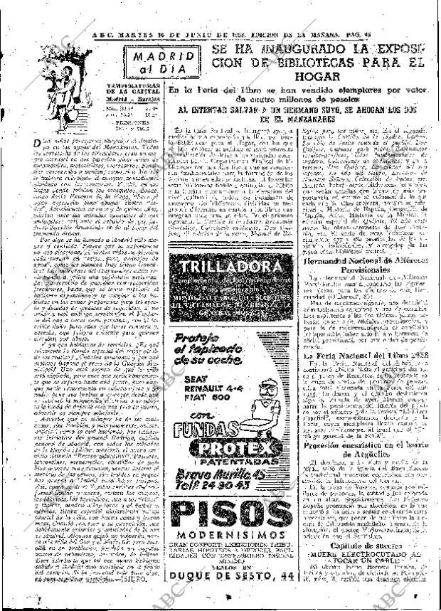 ABC MADRID 10-06-1958 página 45