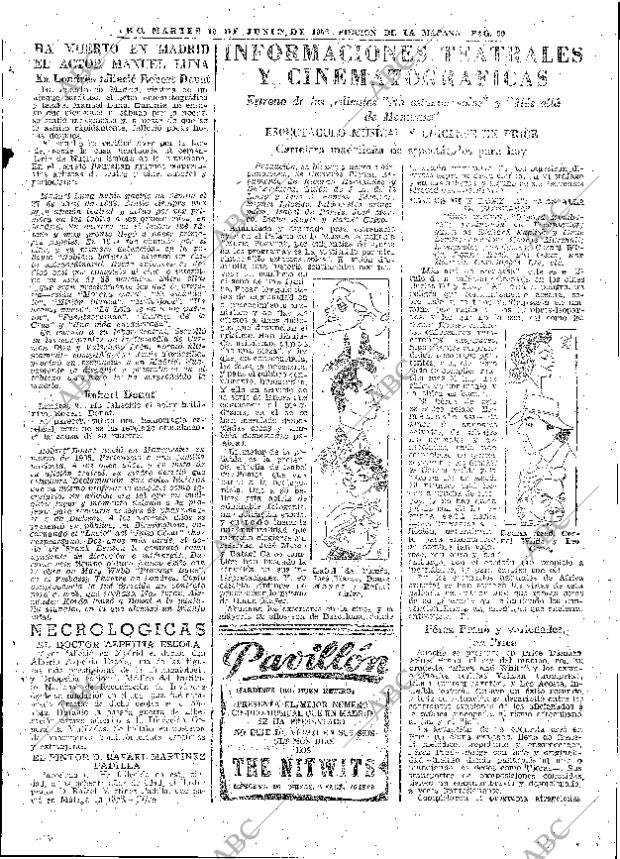 ABC MADRID 10-06-1958 página 59