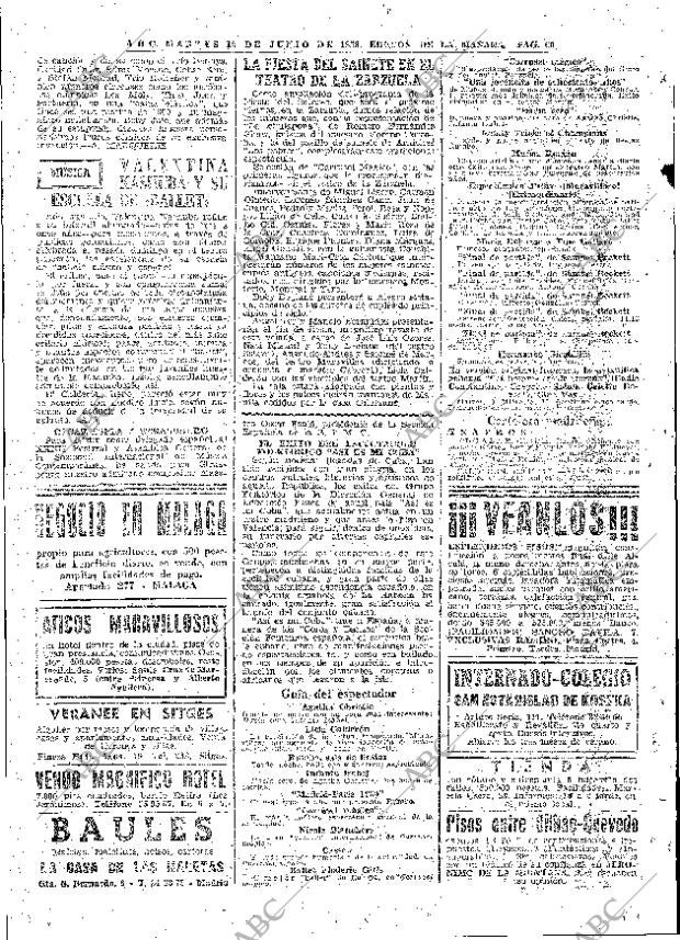 ABC MADRID 10-06-1958 página 60