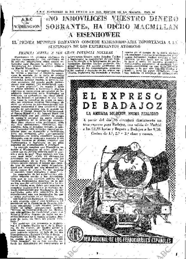 ABC MADRID 11-06-1958 página 55