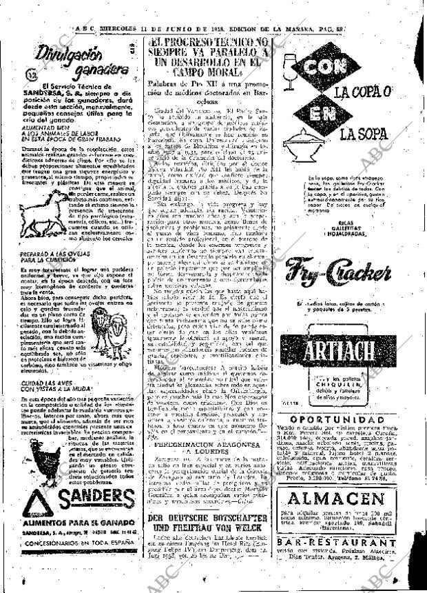 ABC MADRID 11-06-1958 página 58