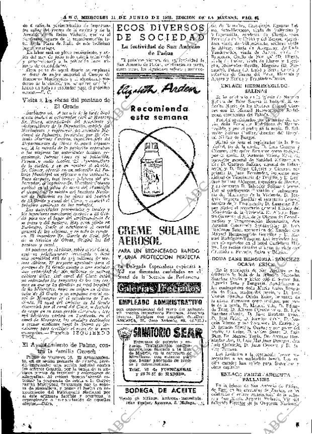 ABC MADRID 11-06-1958 página 61