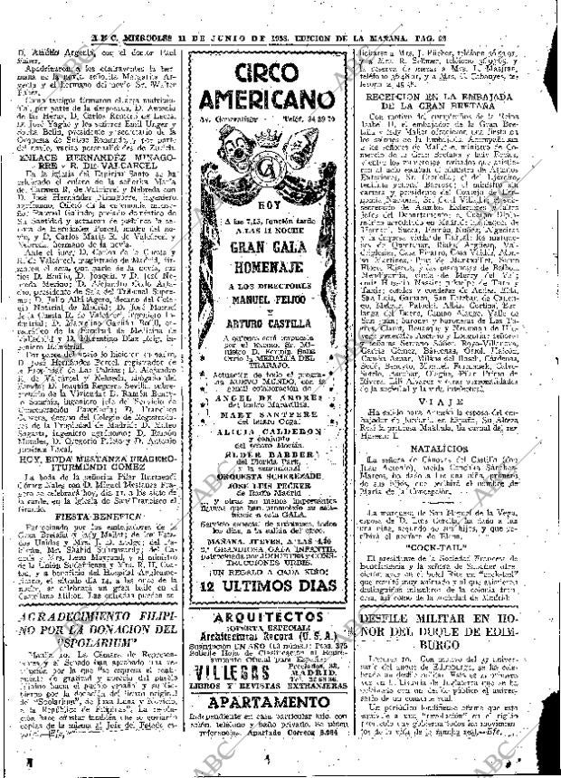 ABC MADRID 11-06-1958 página 62