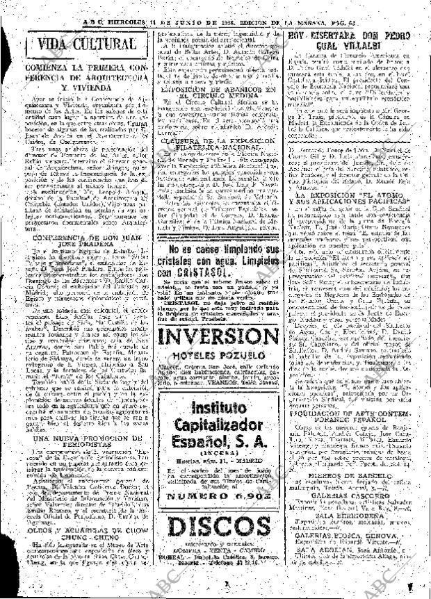 ABC MADRID 11-06-1958 página 63