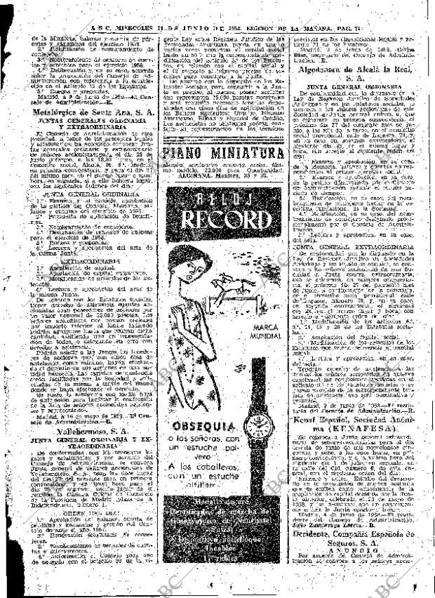 ABC MADRID 11-06-1958 página 71