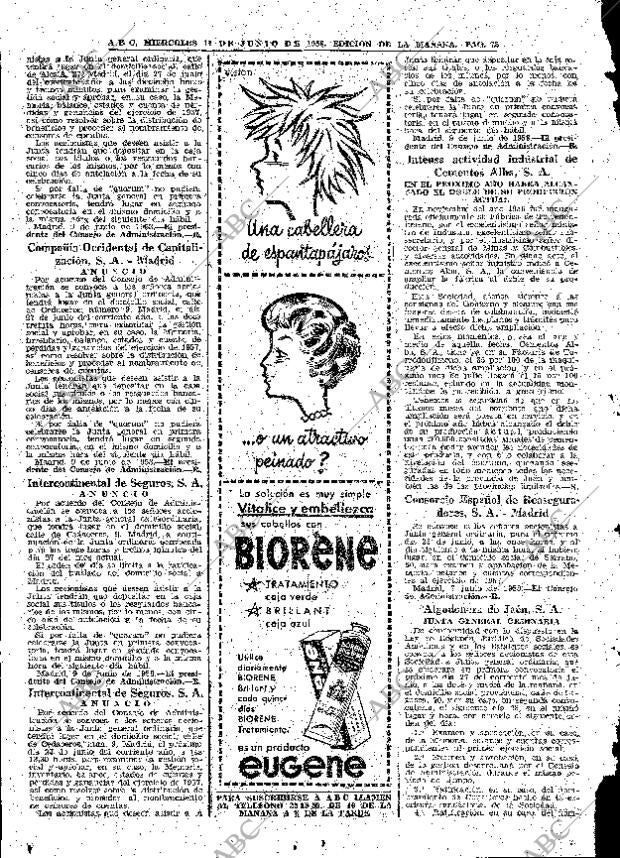 ABC MADRID 11-06-1958 página 72