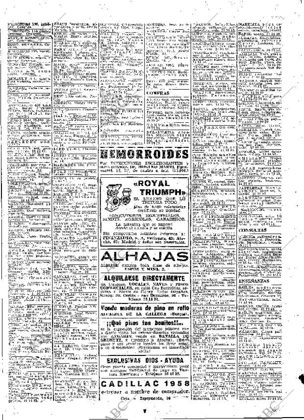 ABC MADRID 11-06-1958 página 84