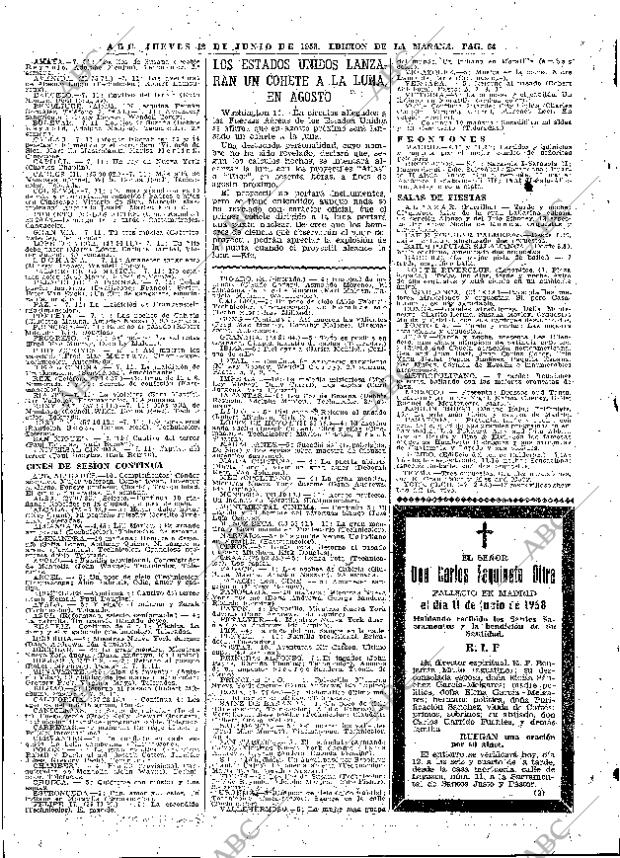 ABC MADRID 12-06-1958 página 64