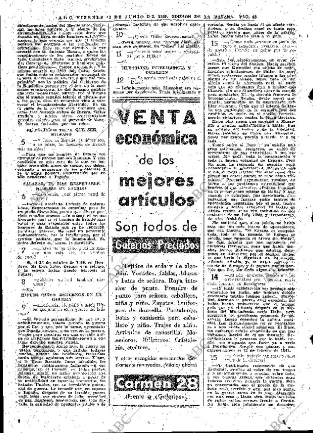 ABC MADRID 13-06-1958 página 48